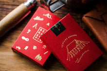 Load image into Gallery viewer, Be Brave Or Die Red Camp Playing Cards