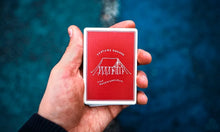 Load image into Gallery viewer, Be Brave Or Die Red Camp Playing Cards