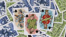 Load image into Gallery viewer, Green Hustling Joe Playing Cards
