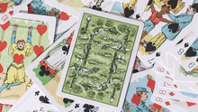 Load image into Gallery viewer, Green Hustling Joe Playing Cards