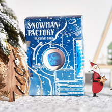 Load image into Gallery viewer, Snowman Factory Playing Cards