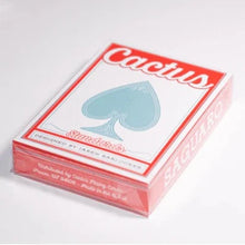 Load image into Gallery viewer, Cactus Standards Sunset Red Playing Cards