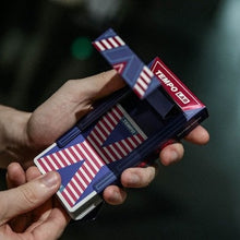 Load image into Gallery viewer, Tempo-Lab Original (Metallic Red/Blue) Playing Cards