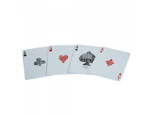 Load image into Gallery viewer, Butterfly Playing Cards (Black & Silver Unmarked)