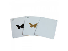 Load image into Gallery viewer, Butterfly Playing Cards (Black & Gold Unmarked)