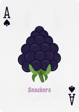 Load image into Gallery viewer, Blackberry Snackers V2 Playing Cards