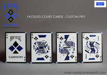 Load image into Gallery viewer, Bicycle Cardistry Blue Playing Cards (Ding)