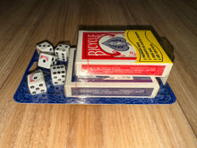 Load image into Gallery viewer, Bicycle Rider Back (Blue Seal) Playing Cards Set with 5 Dices