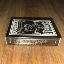 Load image into Gallery viewer, Bicycle UV500 Black Tiger (White) Playing Cards