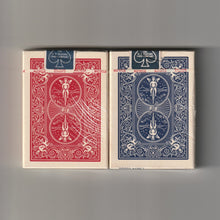 Load image into Gallery viewer, Vintage Bicycle Rider Back (Blue Seal) Playing Cards Set