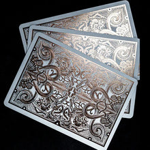 Load image into Gallery viewer, Rose Gold Gatorbacks Playing Cards