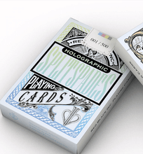 Load image into Gallery viewer, Split Spades Holographic Artist Proof Set Playing Cards