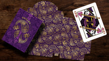 Load image into Gallery viewer, Paisley Royals (Purple) Playing Cards