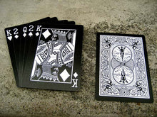 Load image into Gallery viewer, Bicycle UV500 Black Tiger (White) Playing Cards