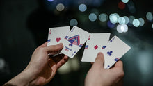 Load image into Gallery viewer, Tempo-Lab Original (Metallic Red/Blue) Playing Cards
