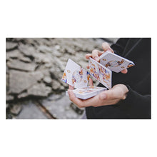 Load image into Gallery viewer, Fluid Art (Orange) Playing Cards