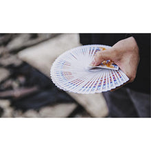 Load image into Gallery viewer, Fluid Art (Orange) Playing Cards