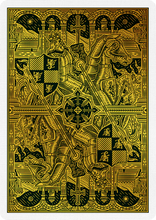 Load image into Gallery viewer, King Arthur Golden Knight Playing Cards