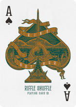 Load image into Gallery viewer, King Arthur Emerald Saga Playing Cards