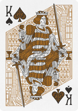Load image into Gallery viewer, King Arthur Golden Knight Playing Cards