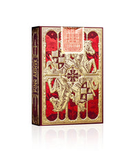Load image into Gallery viewer, King Arthur Carmine Cavalier Playing Cards