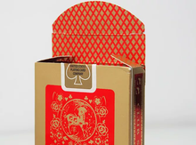Load image into Gallery viewer, Golden Bee Year of the Goat Playing Cards Set