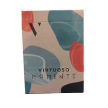 Load image into Gallery viewer, Small box with colorful design and 'Virtuoso Moments' text on a reflective surface.