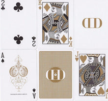 Load image into Gallery viewer, Dan and Dave Gold Private Reserve V1 Playing Cards (Ding)