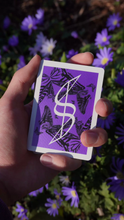 Load image into Gallery viewer, YD Purple Butterfly Playing Cards