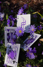 Load image into Gallery viewer, YD Purple Butterfly Playing Cards
