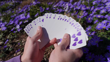 Load image into Gallery viewer, YD Purple Butterfly Playing Cards