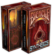 Load image into Gallery viewer, Bicycle Red Synthesis Playing Cards (Ding)