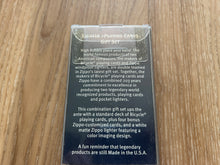 Load image into Gallery viewer, Bicycle Zippo Playing Cards and Lighter Set