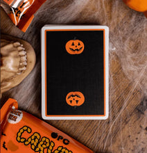 Load image into Gallery viewer, Carvers V2 Pumpkin Playing Cards