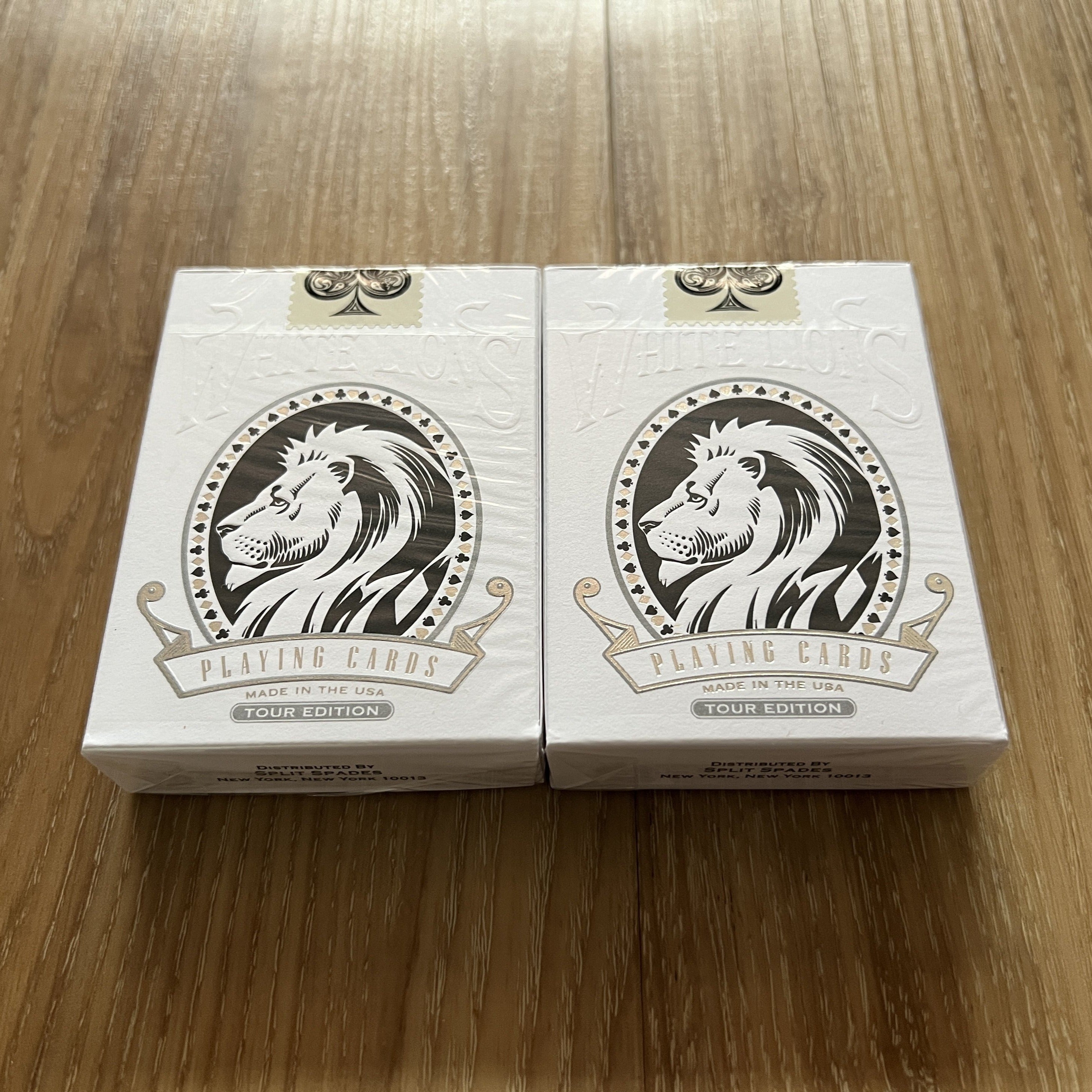 David Blaine White Lion Tour Edition Playing Cards – The Cardpenter