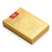 Load image into Gallery viewer, Gold Wheels Playing Cards