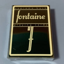 Load image into Gallery viewer, Black Fontaine playing cards