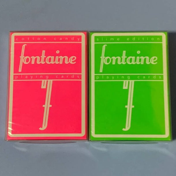 Slime Cotton Candy Fontaine Playing Cards Set – The Cardpenter