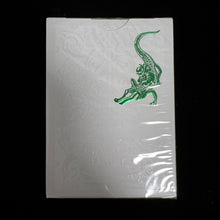 Load image into Gallery viewer, Gatorback Signed Silver and Green Collector's Playing Cards
