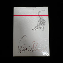 Load image into Gallery viewer, Gatorback Signed Silver and Green Collector's Playing Cards