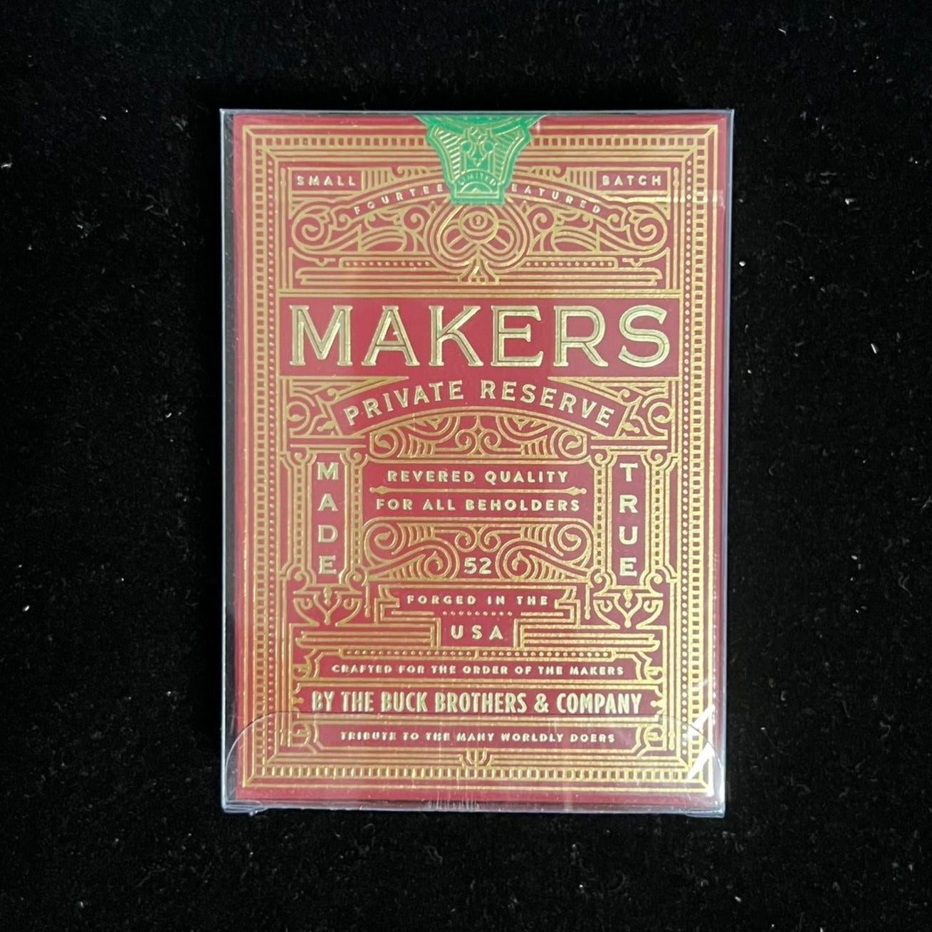 Red Makers Private Reserve Playing Cards – The Cardpenter