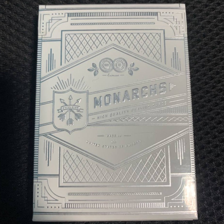 Silver Monarch Playing Cards – The Cardpenter