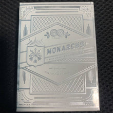 Load image into Gallery viewer, Silver Monarch Playing Cards
