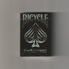 Load image into Gallery viewer, Bicycle Platinum playing cards