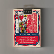 Load image into Gallery viewer, Bicycle Escape Map playing cards