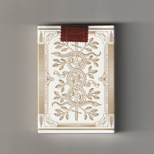 Load image into Gallery viewer, White Gold Monarch V2 Playing Cards