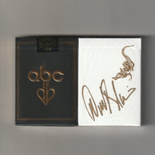 Load image into Gallery viewer, David Blaine ABC Gold Gator Box Set Playing Cards
