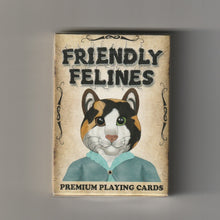 Load image into Gallery viewer, Friendly Feline playing cards