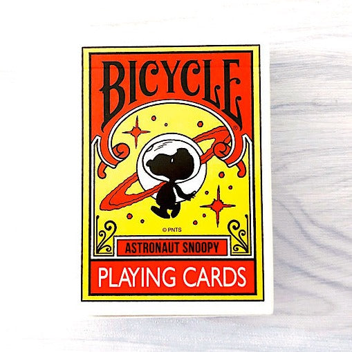 Bicycle snoopy playing cards sale