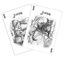 Load image into Gallery viewer, Bicycle White Rabbit (Blue edition) Playing Cards